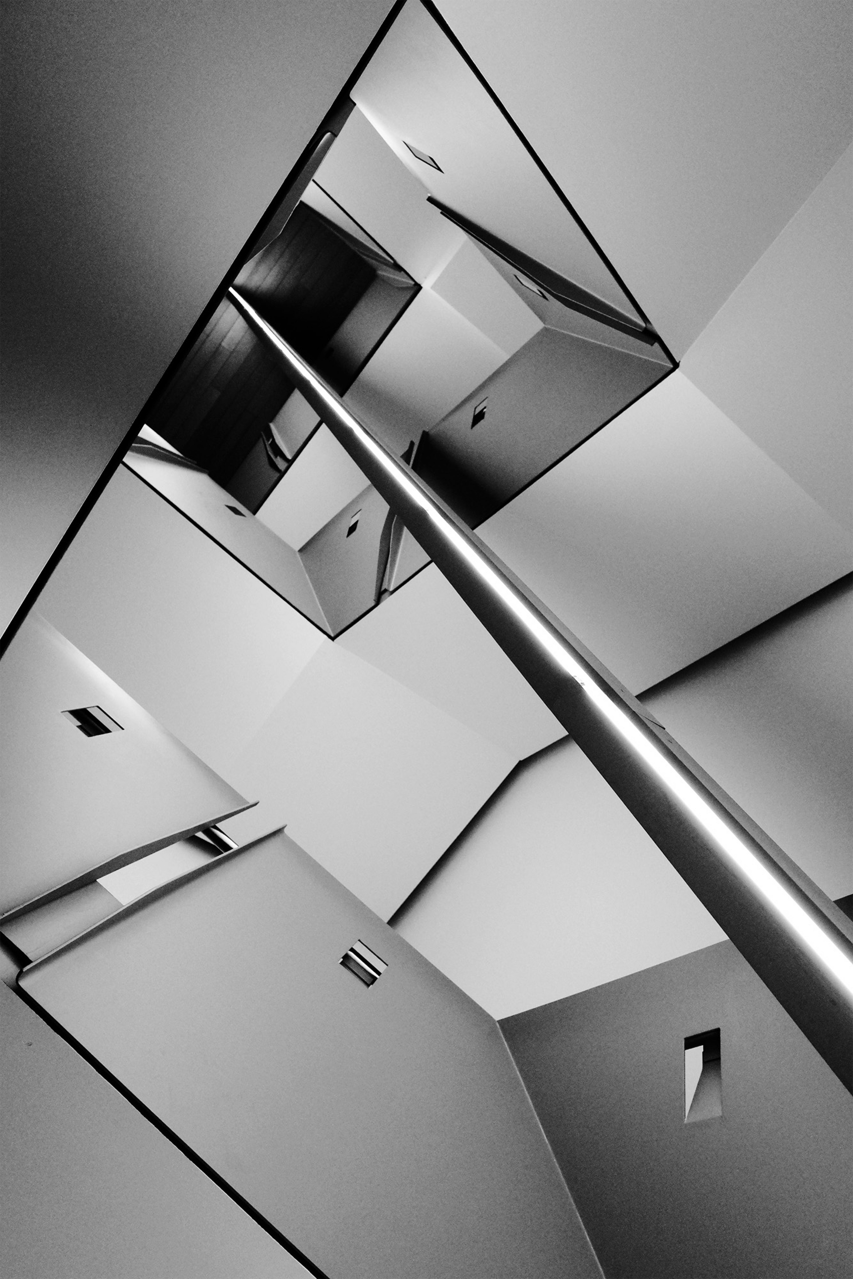 Towards Ascension, Architectural Photography Print, Abstract